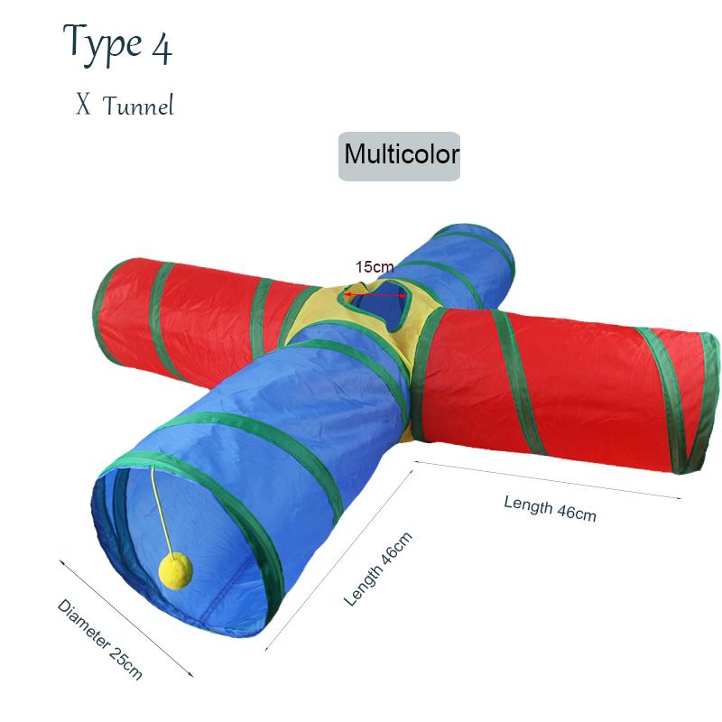 Забавный кошачий ползающий туннель для кошек Gotas Складные игрушки для питомцев Сфинкс Кеди Каттен Игрушки mascotas Аксессуары Труба в форме I S T X