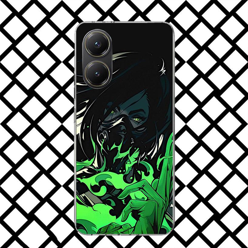 Крутой чехол для телефона Valorant для Xiaomi Poco F7 Ultra X7 X6 X5 Pro X4 Gt M8 M7 Redmi 15 15C 13 13C 12 12C Мягкий чехол Fundas Poc