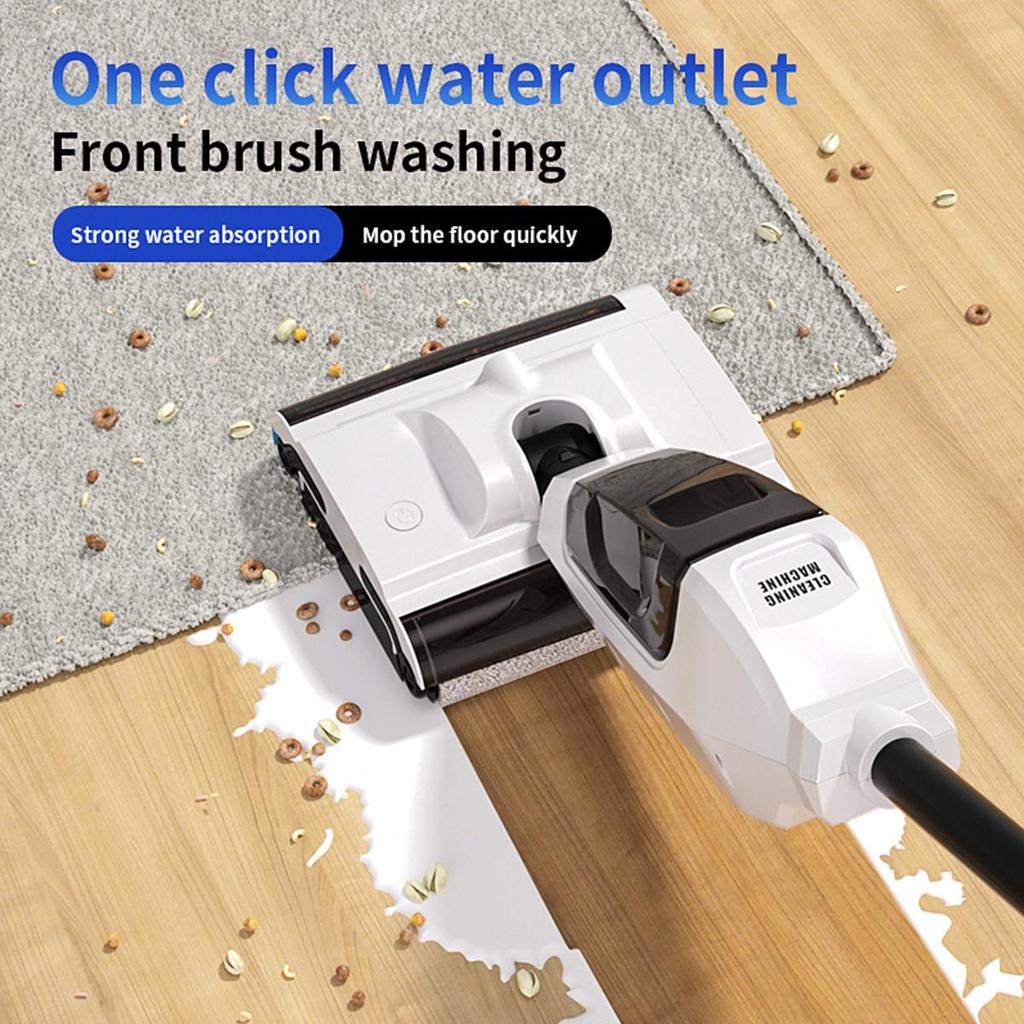 Complete Cordless Wet Dry Vacuum Floor Cleaner and Mop, One-Step Cleaning for Hard Floors