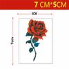 Fashion Flower Women Tattoos Waterproof Body Art Stickers Temporary Tattoo Stickers