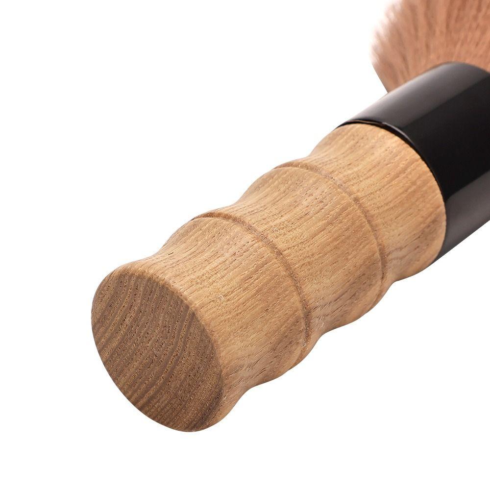 Soft Brush Neck Duster Brush Anti-Static Loose Hair Remover Portable Barber Salon Tool Salon
