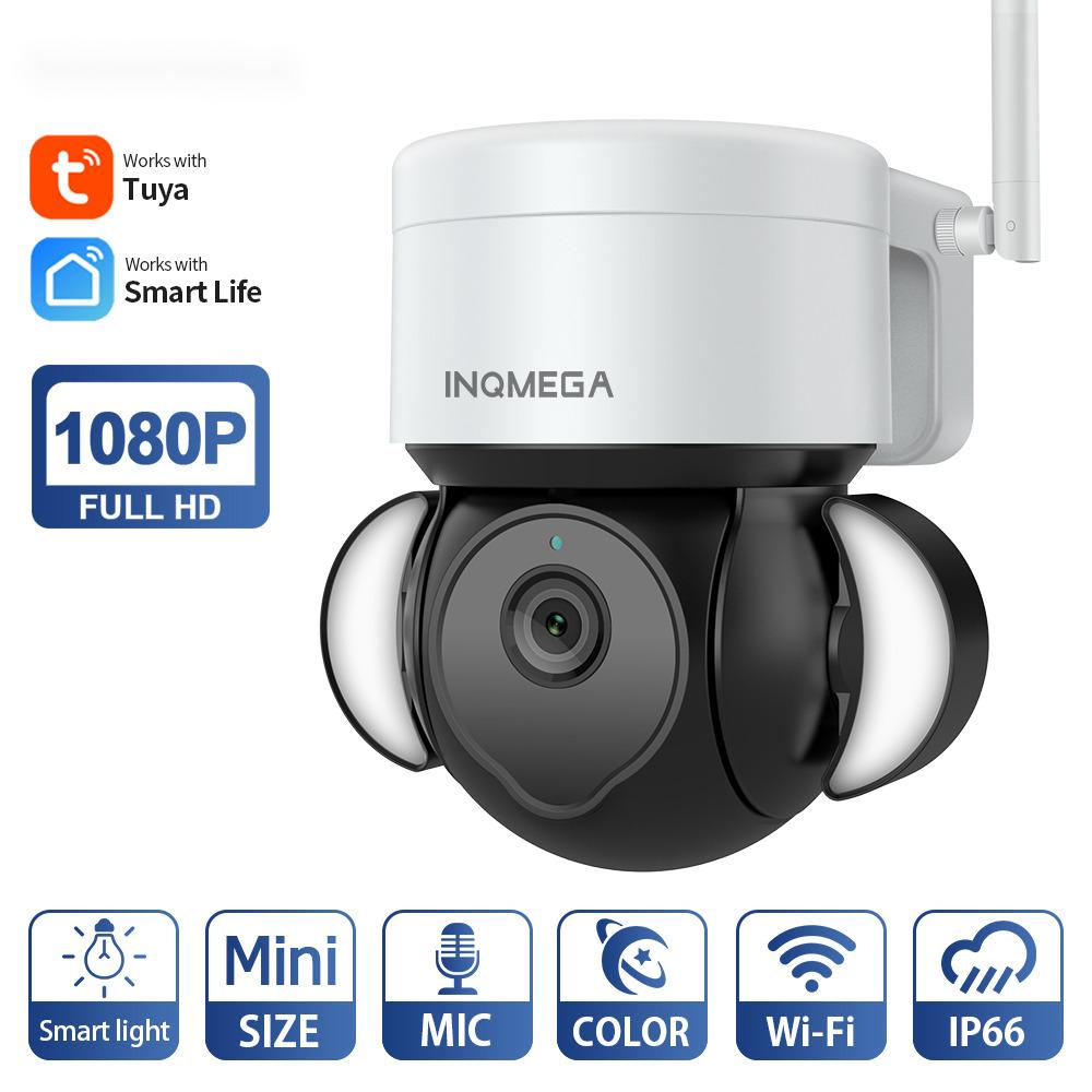 2-мегапиксельная Wi-Fi камера TUYA Smart Cloud PTZ IP-камера для наружного наблюдения за едой Google Home Alexa камера видеонаблюдения для двора