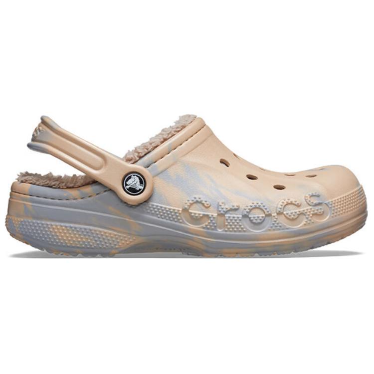Crocs Модные клоги с круглым носком Унисекс Обувь Коричневый 208333-2ZM