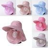 Wide Brim Beach Cap Breathable Fishing Cap New Fisherman Hat  Summer