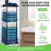 Шкаф для хранения банных полотенец может хранить большие полотенца, маленькие полотенца и полотенца для рук. Стойка для хранения банных полотенец