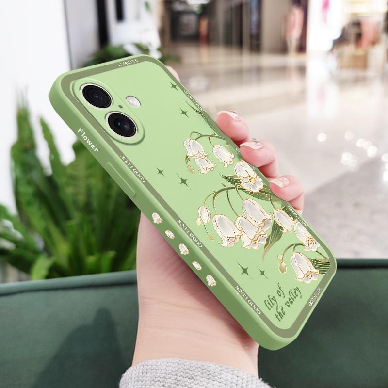 May Bells Phone Case For iPhone 16 16e 15 14 13 12 11 X XR XS Plus Pro Max Mini Silicone Cover