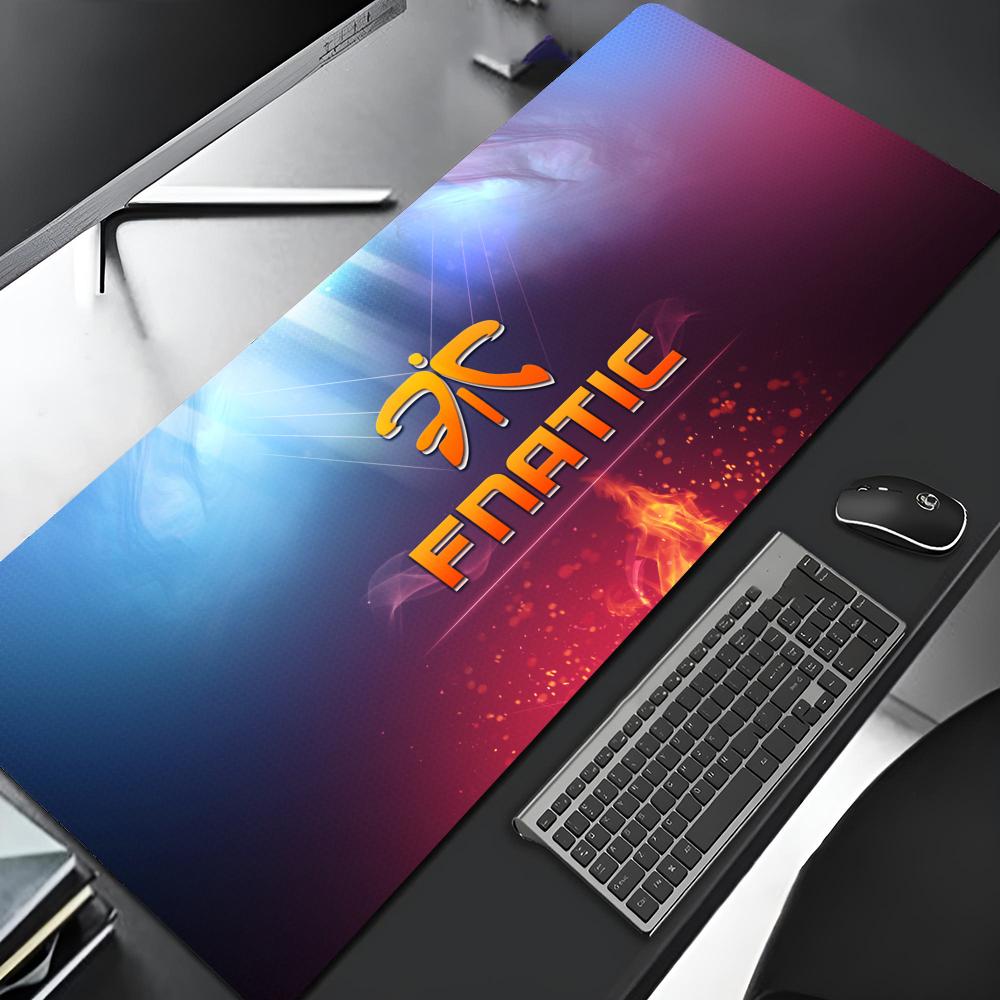 FnaticS Коврик для мыши с краем Большой Игровой Модный Фиксирующий Компьютерный Геймерский Большой Резиновый Арт Коврик для мыши Ноутбук Настольный коврик
