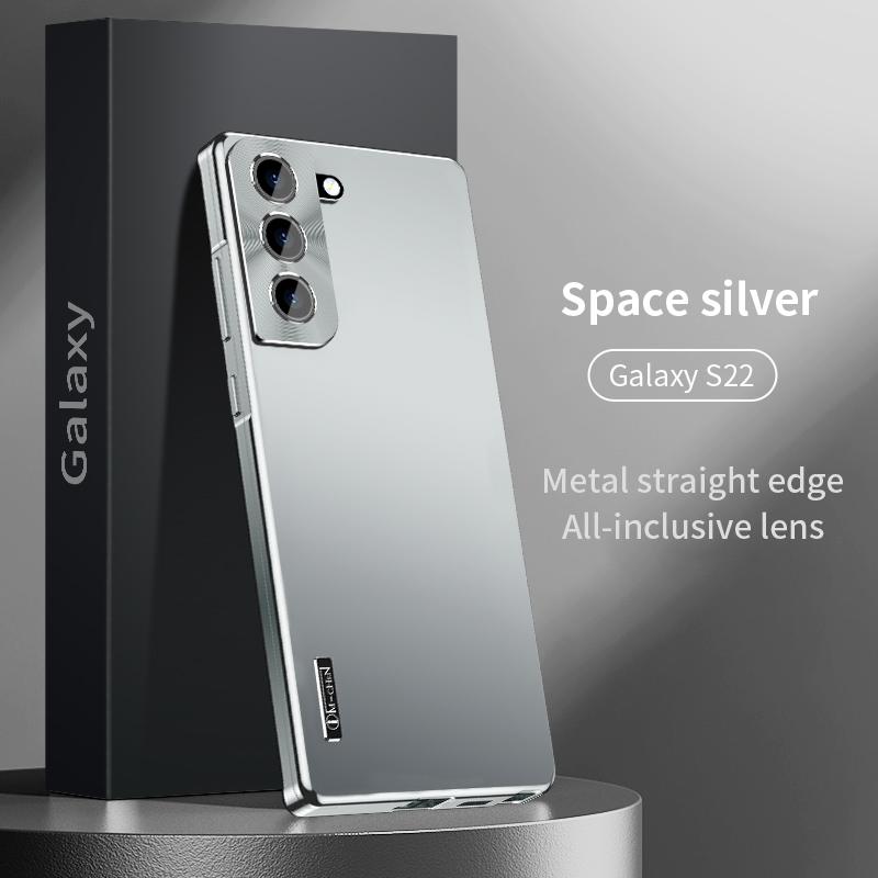 Для Samsung Galaxy S22 S23 S24 S25 Ultra Plus Чехол Матовый Магнитный Металлический Материал S24Ultra S25Ultra Защитный Ультратонкий Чехол