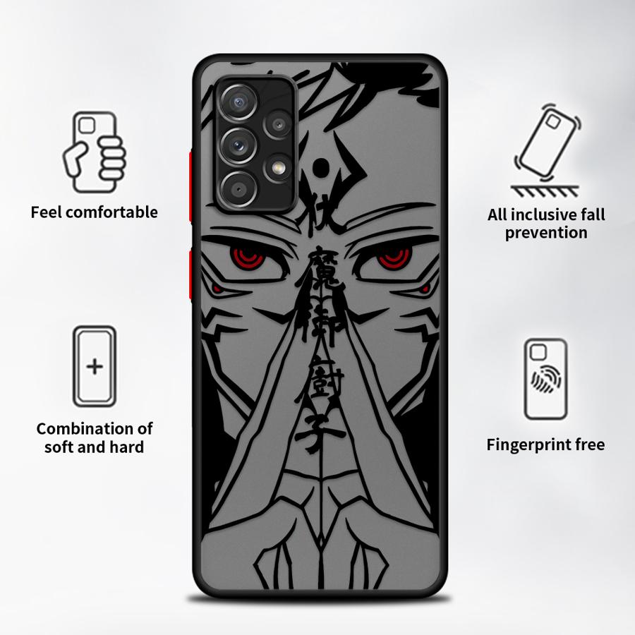 Японский аниме G-gojo Чехол для Samsung Galaxy A17 A52 A56 A55 A53 A73 A33 A16 A15 A14 A23 A34 A36 A35 A52S A72 A54 Чехол для телефона