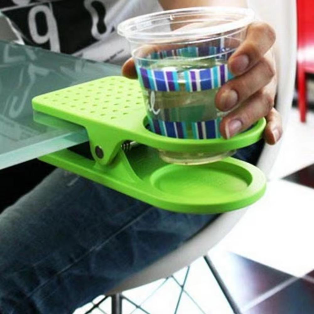 2Pcs Creative Water Bottle Storage Tray Multi-functional Desktop Mug Rack Office