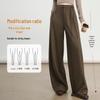 Женские ретро брюки прямого кроя для通勤