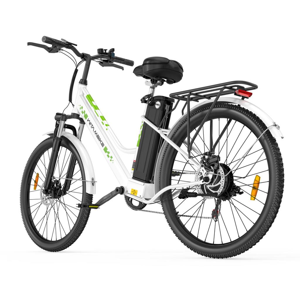 Электровелосипед для взрослых 26" Мотор 250 Вт WITAMBIKE C26 Аккумулятор 36 В 15 Ач 26-дюймовые Широкие Шины Запас хода 100 км E-Bike