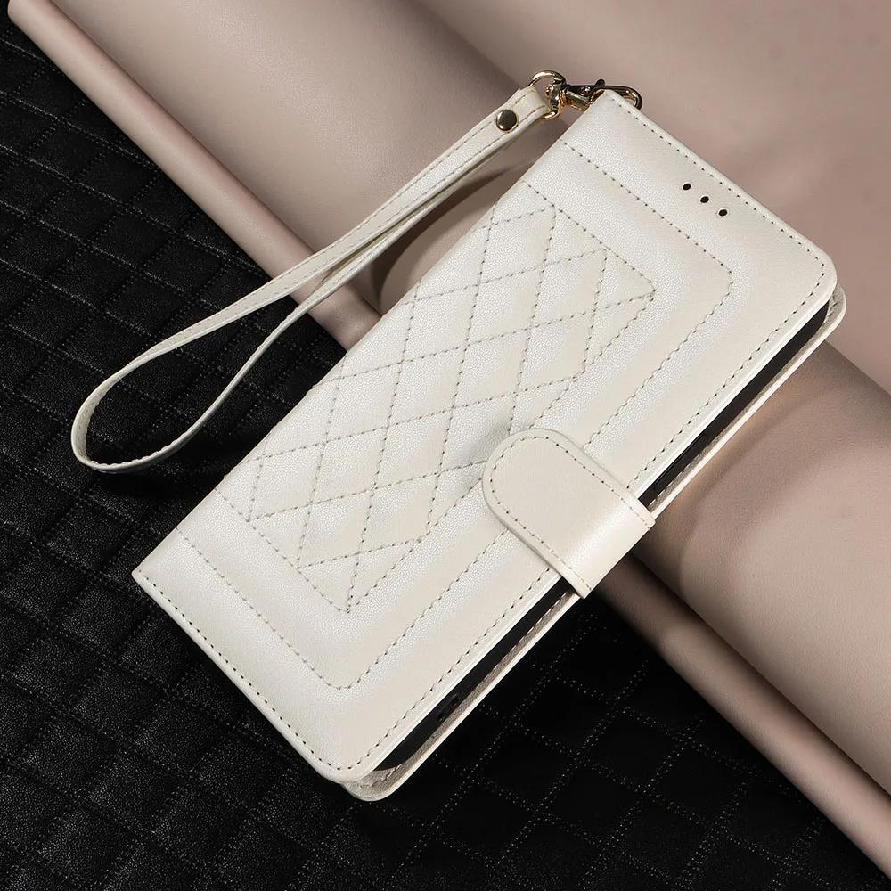 Модный Кошелек Чехол-книжка Для OPPO A52 A72 A92 A53 A53S A54 A74 A57 A77S A58 A78 Reno 10 Pro Realme C67 Задняя Крышка Телефона Сумки