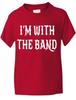 T-Shirt I'm With The Band Lustig Kinder Jungen Mädchen Geburtstag Geschenk Alter 1-13Wird In Neuem Fenster Oder Tab Geöffnet