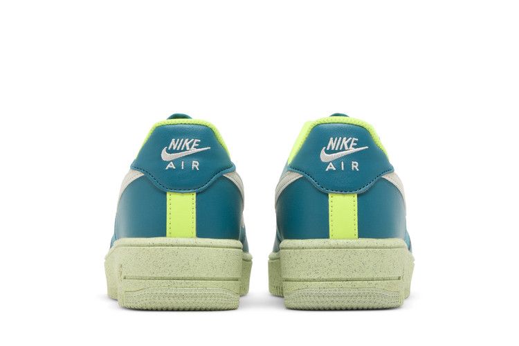 Kids' Sneakers Nike Air Force 1 Low Crater Next Nature Bright Spruce Volt (GS)