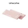 Низкопрофильная механическая клавиатура Lofree OE921 с 84 клавишами, трехрежимная