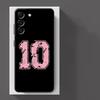 Чехол для телефона Funda для Xiaomi Redmi Note 12 Pro 11 7 8 14 11s 12s 13 Pro Plus 10S 9S 10 9 Футбольный номер