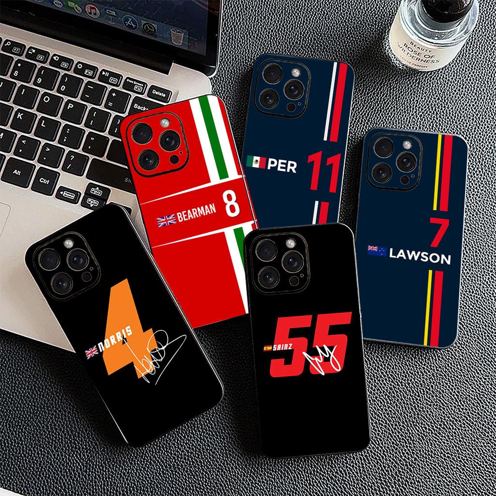 Для Samsung Galaxy A35 A36 A55 A26 A05 A06 A14 A50 A51 A53 A54 A12 A13 A23 Чехол f-Формула 1 F1s Гонки № 11 4 44 16 7 8 55