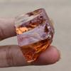 Natural Orange Sapphire Uncut 327.95 Ct CERTIFIED Rough Gemstone Best For Gift S-1965