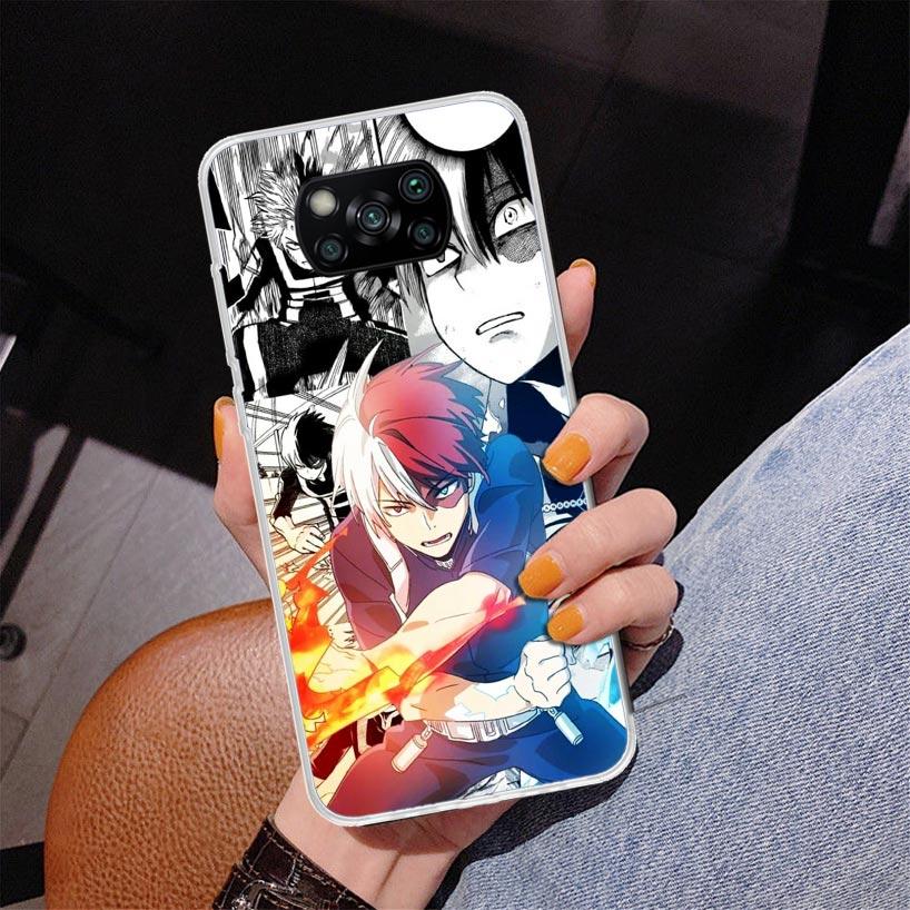 My Hero Deku Phone Case For Xiaomi Poco X7 X6 X5 Pro F7 Ultra Redmi 15C 15 13C 13 12C 12 10 10A 10C 9 9A 9C 9T Cover Poco X7 X6