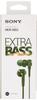 Sony Проводные наушники модель с тяжелыми басами Внутриканальные зеленые G MDR-XB55 MDR-XB55
