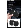 Car 5D Carbon Fiber High brightness Print Coaster, PVC Rubber Anti-slip Pad Car Cup Holder Mat, For Car Interior Decoration