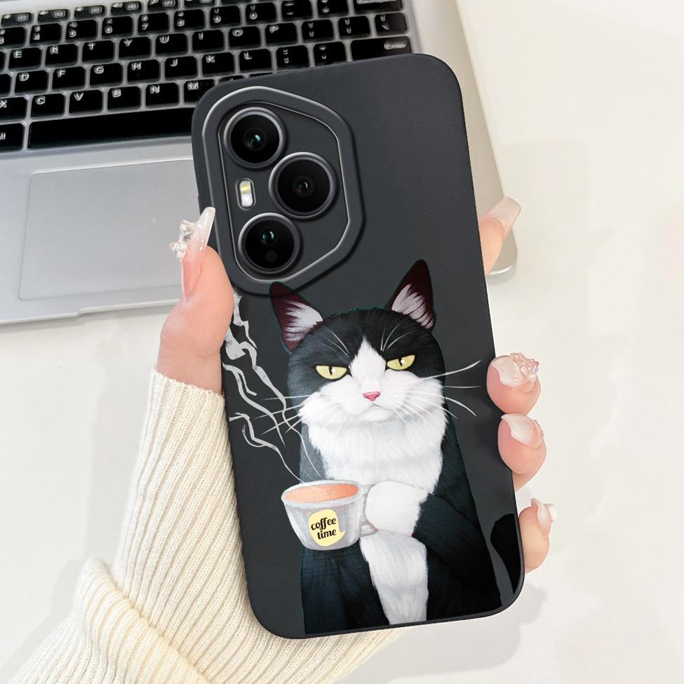 Global For Honor 400 Pro 5G Case DNP-NX9 Cute Cat Panda Fashion Flowers Love Back Cover For Honor 400 Pro 5G Phone Case Bumper