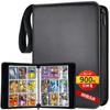 Card File Trading Card File 9 Pockets Holds 900 Cards 50 Cards Cover Made of PVC Material Waterproof and Abrasion Resistant Card Binder Portable