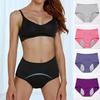 Trendy Women Underpants Sweat Absorption Anti-shrink Anti-septic