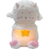 New Adjustable Fox Cat Doll Will Breathe, Luminous Music Soothes and Sleeps, Plush Doll Gives Girlfriend Gift