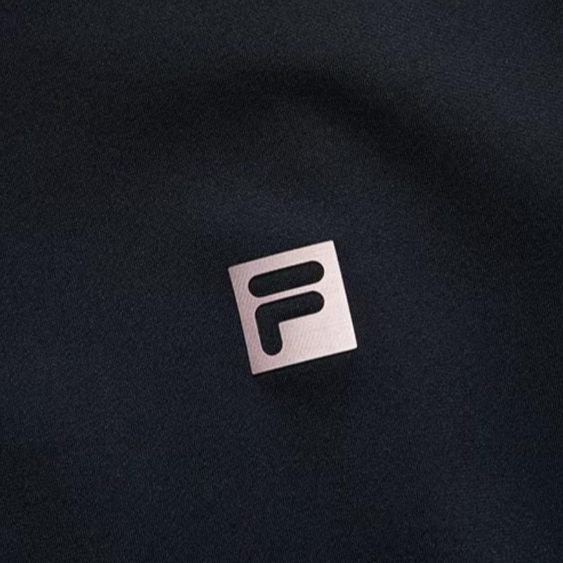 Fila Логотип Легкая атлетика Буква Повседневное Спортивное Платье с Круглым Вырезом и Коротким Рукавом Женские платья Легендарно-Синий A11W125307F-NV