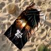 Gta Beach Towel Quick-Dry Soft Microfiber Comfortable Lightweight Suitable for Sports, Travel, Swimming, Yoga, Bathroom, Beach, And Pool