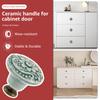 10/20 шт. Новая ручка для ящика Ретро керамическая мебельная ручка с винтами Декоративная многоцелевая ручка-кнопка для дверцы шкафа