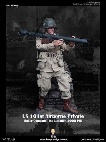 Facepoolfigure FP006 Фильм Аниме Игра Военный Военный Солдат Воздушно-десантные войска Фигурка Спасти рядового Райана 1/6