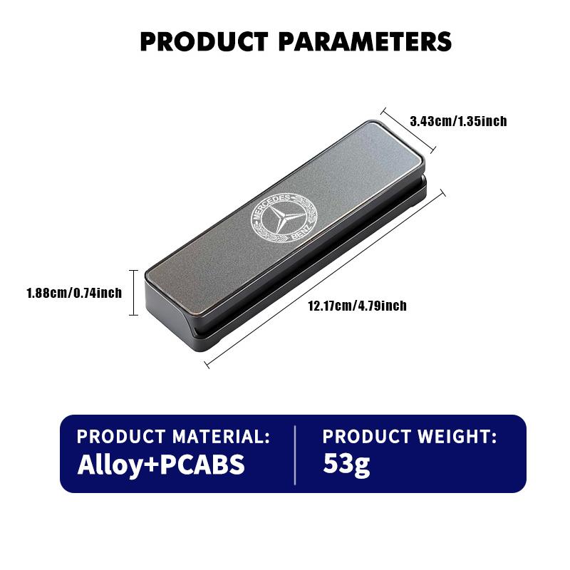AABGX1 Car Temporary Parking Card Phone Number Hidden Stop Sign Card Plate For Benz CLS SLK Sport ML C200 C260 C300 W205 CITAN VITO