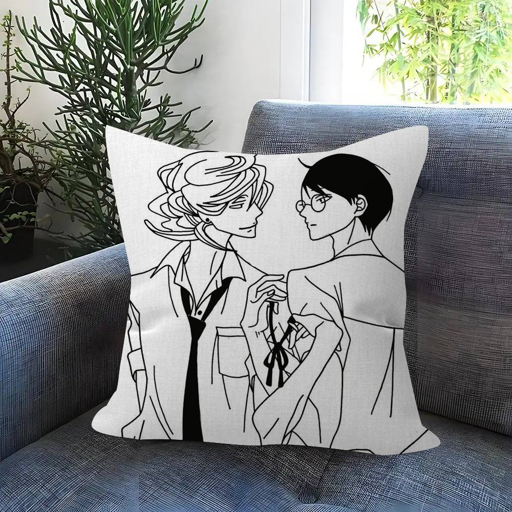 Аниме Doukyuusei Рихито Садзё Хикару Кусакабе Наволочка Дюймы Сельский Декор Домашние Декоративные Подушки для Дивана