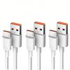 1M/3FT USB A To Type C Fast Charging Cable for Phone Tablet PC - 3 Pack