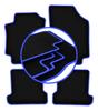 Автомобильные коврики CARLUX-BLUE для: Peugeot 307CC кабрио (2003-2008)