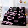 K-KAROL-G flannel blankets, perfect for autumn warmth, suitable for children and adults, and stylish K-POP shawls