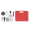 15PCS Car AC Compressor Clutch Remover Kit Auto Air Conditioning Repair Puller Tools for 148 A6