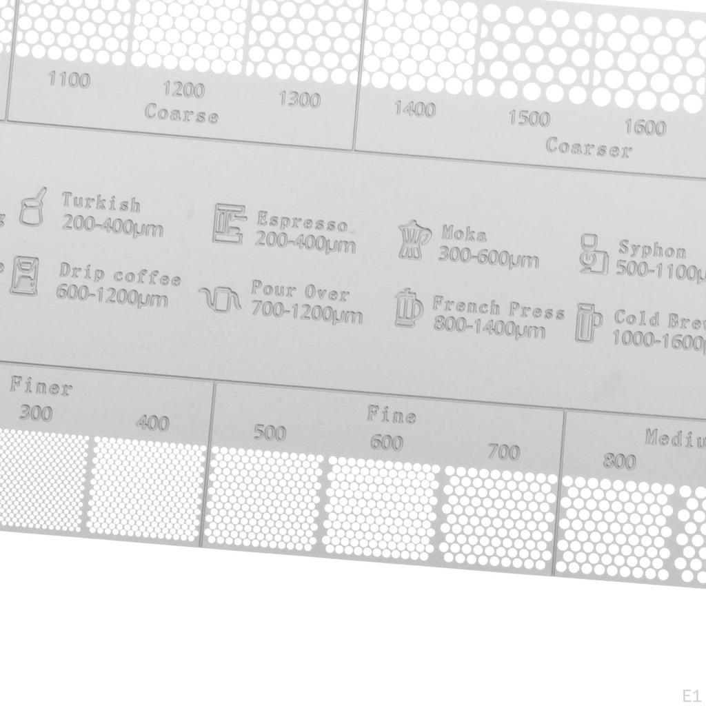 Измерительная линейка для кофейной гущи, мельницы для зерен, контрастный инструмент, прецизионный зеленый цвет