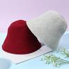 Складная шляпа-ведро, теплая шерстяная панама, портативная солнцезащитная кепка для женщин