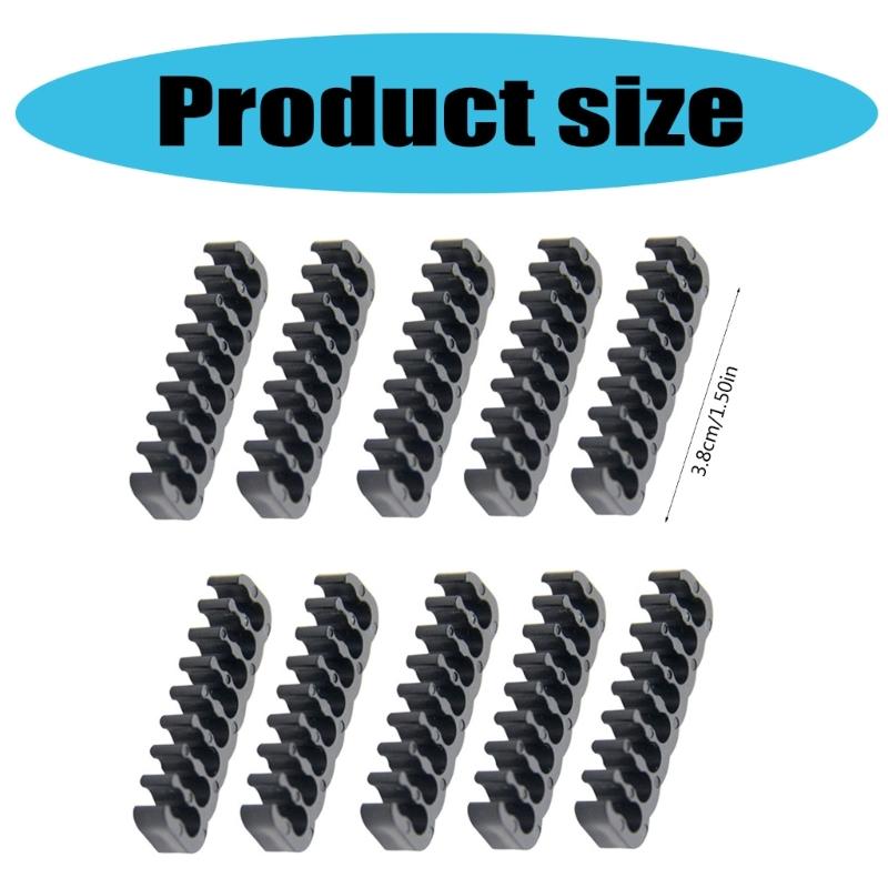 Профессиональные гребенки для кабелей Управление кабелями для корпуса компьютера Организация проводов Клипса для удлинительного кабеля Рукав для укладки