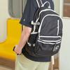 New Converse Straight Edge Polyester Backpack Regular Unisex Black 10023003-A01