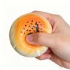 Simulated Bun Shape Squeeze Toy Slow Rising Dumpling Sensory Pinch Fidget Toy Stress Relief Relaxation Decompression Tool