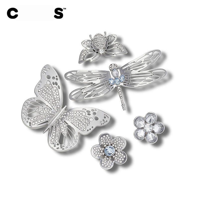 Cute Cartoon Shoe Charms: Kids' Croc Accessories, 3D Snap-On Flower Decorations for Boys & Girls