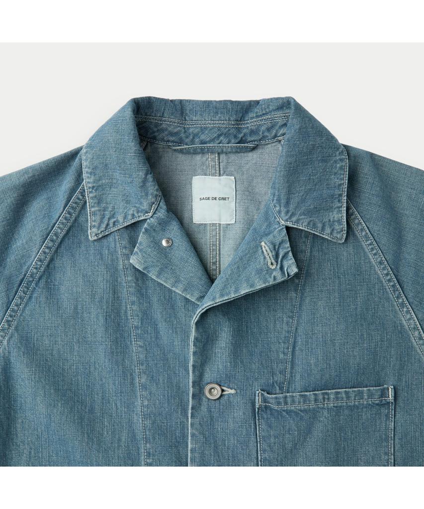 Series Sage De Cret 11Oz Denim Coverall Jacket Svjam26554Inx