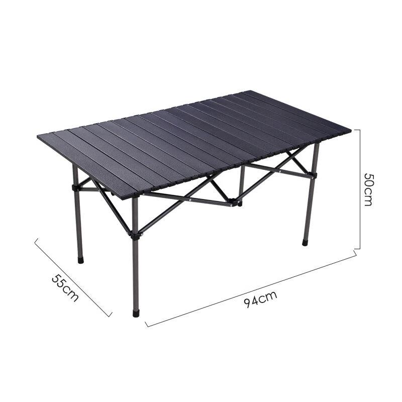 Haoying Foldable Outdoor Camping Picnic Table and Chairs Set