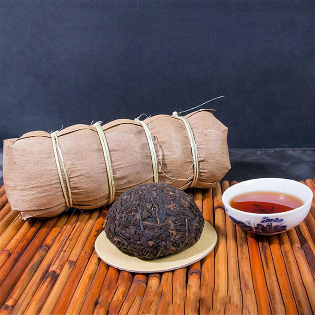 5pcs Black Pu-erh Tea Top Grade Yunnan Original Puer Red Tea Pu'er Tuo Cha 500g