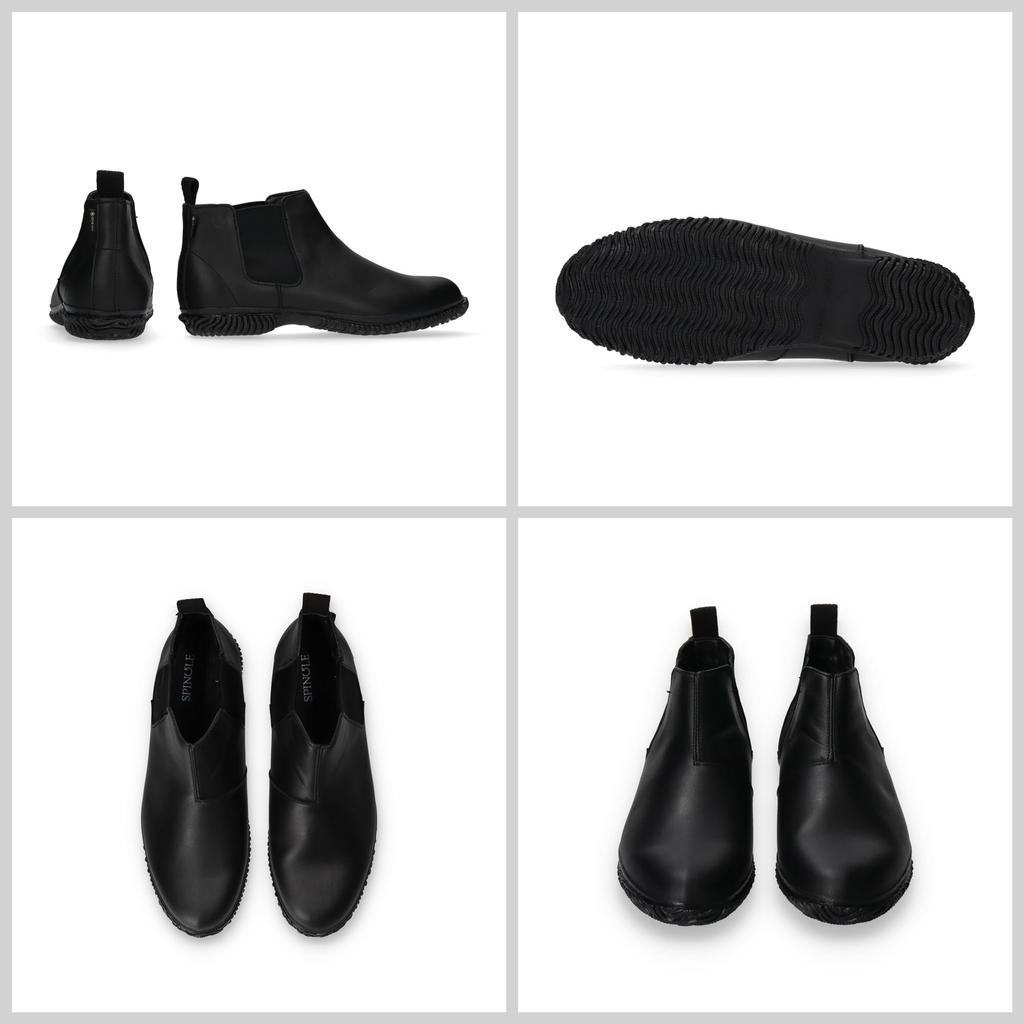 Черные кроссовки размера L, деловая обувь, водонепроницаемые [Spingle] SP-6603 (26.5см) Мужской Gore-Tex